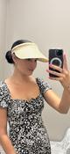 Clara visor hat image
