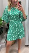 Traffic People Misty  Green  Ditzy Floral Print Dress image