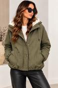 Goose fur lined jacket image
