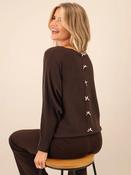 Brown Venice bow knit image