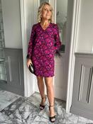 MAGENTA TAYLOR MINI SHIFT DRESS image