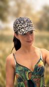 Dualipa brown leopard baseball hat