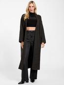 Guess beniko boucle slate cardi w5br54zo702