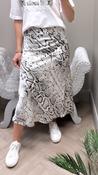 Kansas python midi skirt