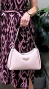 Guess anise   light rose double zip shoulder bag image