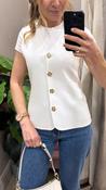 Fleur button waistcoat