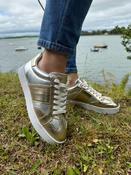 Guess gold sneakers fljr12lel12 image