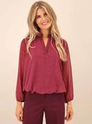 Plum Bella band top