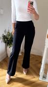 Black Yale trousers