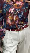 Guess burgundy belt BW9280P5420 - BOR image