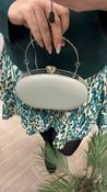 Silver clutch 10255