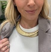 Gold chunky choker image