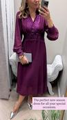 Plum kimi dress image