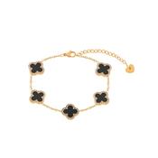 ESTELLA BLACK RESIN BRACELET T702BMS image