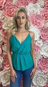 Silk smeraldo green sale image
