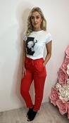 Red 3953 sale Aperol fly girl trousers