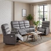 Savoy 3+1+1 Sofa Suite Electric - Grey image