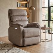 Savoy Electric Reclining Chair - Taupe image