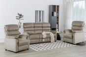 Savoy 3+1+1 Fixed Sofa Suite - Taupe