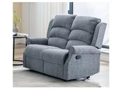 Windsor 2 Seater Manual Reclining- Steel Blue