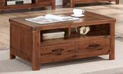 Andorra Coffee Table - Dark Acacia Wood image