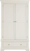 Bordeaux 2 Door Wardrobe - Ivory