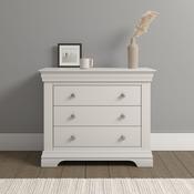 Bordeaux 3 Drawer Chest- Ivory