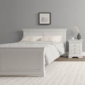 Bordeaux Bed High Foot End- Ivory