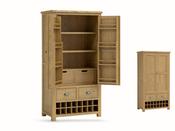 Dorchester Oak Double Larder Unit