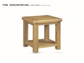 Dorchester Oak Lamp Table Set of Two