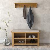 Dorchester Shoe Bench (With Optional Coat Rack)