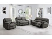 Farnham Ultra 3+1+1 Electric Recliner Sofa Suite - Grey