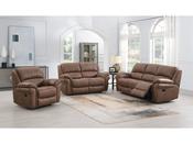 Farnham Ultra 3+1+1 Manual Recliner Sofa Suite - Tan