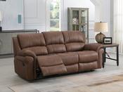 Farnham Ultra 3 Seater Manual Recliner Sofa  - Tan