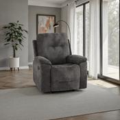 Guildford Recliner Chair – Grey Fabric