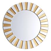 Gold and Silver Round Mirror - GD0001 image