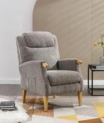 Lisbon Fireside Armchair - Latte image
