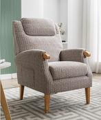 Lisbon Fireside Armchair - Natural image