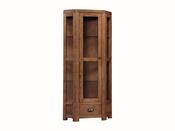 Oakridge Dark Oak High Corner Cabinet