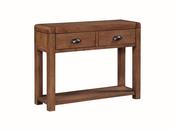 Oakridge Dark Oak 2 Drawer Hall Table