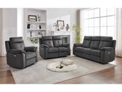 Palermo 3+1+1 Electric Recliner Sofa Suite - Anthracite
