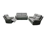 Phoenix Recliner Sofas – Light Grey (Leather Aire)