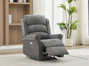 Regency Electric Reclining Armchair- Anthracite