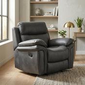 Richmond Recliner Chair - Charcoal Grey