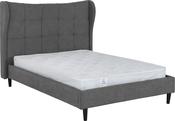 Verona 5' Bed - Grey Fabric image