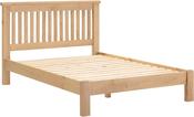 Windsor 4'6" Bed Low Foot End - Natural Oak image