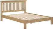 Windsor 5' Bed Low Foot End - Natural Oak image