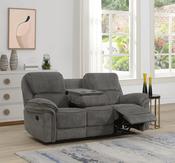Westbury 3 Seater Manual Recliner Sofa- Stone image