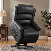 Windsor Lift &amp; Tilt Dual Motor - Black Leather