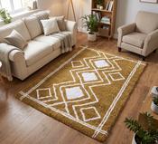 Ashton Rug - Mustard Cream image
